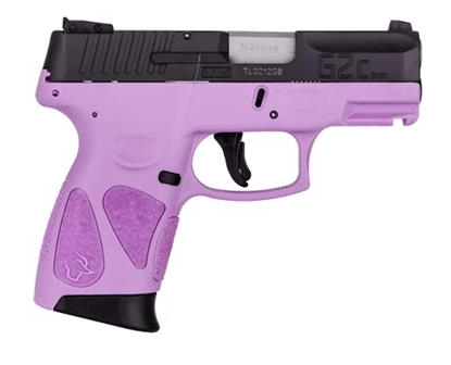 Taurus G2C 9mm Pistol Light Purple and Black Taurus G2C 9mm Pistol Light Purple and Black