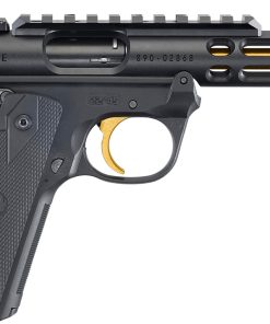 Ruger Mark IV 22/45 Lite Black and Gold 22LR Pistol