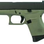 Glock 43 Battlefield Green Frame 9mm Pistol