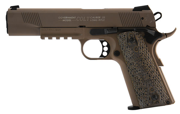 Colt 1911 Government Flat Dark Earth 22LR Pistol Colt 1911 Government Flat Dark Earth 22LR Pistol