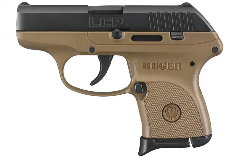 Ruger LCP Flat Dark Earth 380 ACP Pistol Ruger LCP Flat Dark Earth 380 ACP Pistol