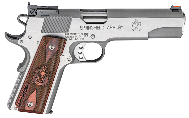 Springfield Armory 1911-A1 Stainless Range Officer 9mm Pistol Springfield Armory 1911-A1 Stainless Range Officer 9mm Pistol