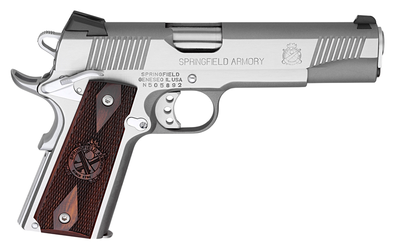 Springfield Armory 1911-A1 Loaded Service Stainless 45 ACP Pistol Springfield Armory 1911-A1 Loaded Service Stainless 45 ACP Pistol