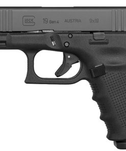 Glock 19 Gen4 9mm Pistol Front Serrations Steel Sights