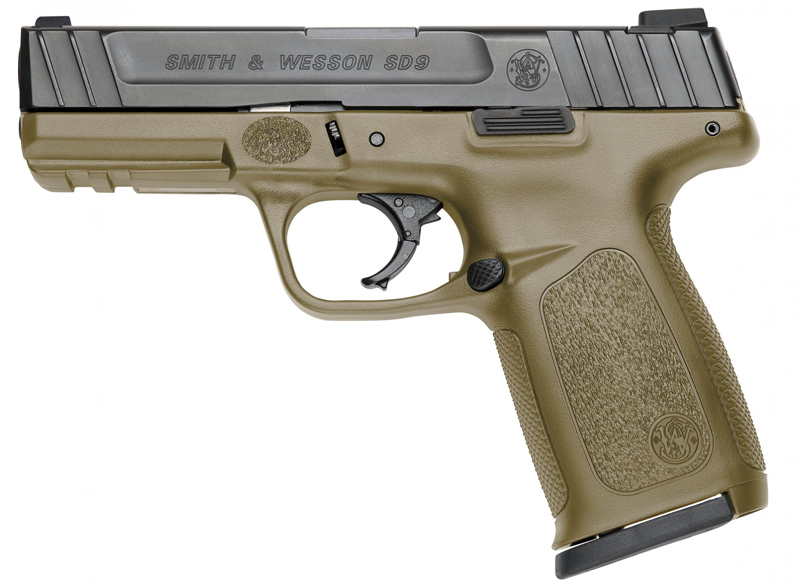 Smith & Wesson SD9VE Flat Dark Earth 9mm Pistol Smith & Wesson SD9VE Flat Dark Earth 9mm Pistol