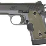 Kimber Micro 9 Woodland Night Laser Grips (LG) 9mm Pistol