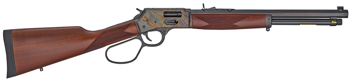 Henry Color Case Hardened 44 Mag Carbine Side Gate Henry Color Case Hardened 44 Mag Carbine Side Gate