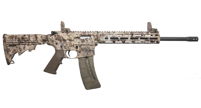 Smith & Wesson M&P 15-22 Sport M-LOK Kryptek Highlander 22 LR Rifle Smith & Wesson M&P 15-22 Sport M-LOK Kryptek Highlander 22 LR Rifle