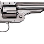 Uberti Schofield 1875 No. 3 Top Break 2nd Model Nickel Finish Pearl Grips 38 Special Revolver 5" Barrel