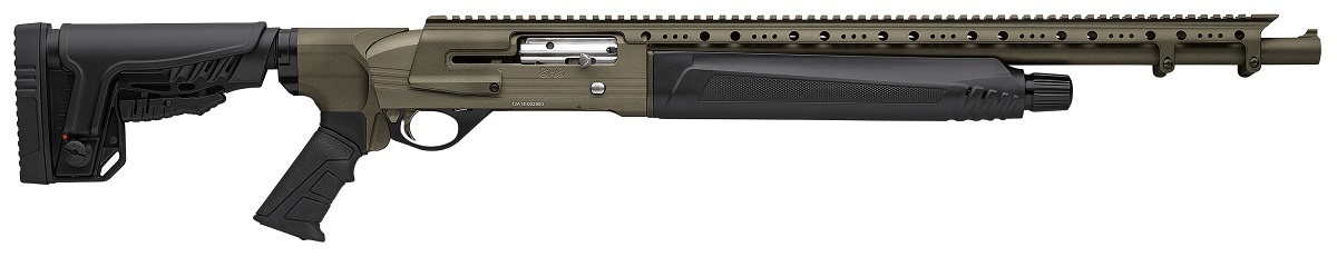 Hatfield USA12TT SAS Tactical 12 Ga Shotgun 20" Barrel, Tungsten Cerakote Finish Hatfield USA12TT SAS Tactical 12 Ga Shotgun 20" Barrel, Tungsten Cerakote Finish