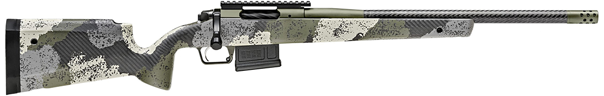 Springfield Armory Model 2020 Waypoint 6.5 PRC Rifle Carbon Fiber Barrel Evergreen Camo Springfield Armory Model 2020 Waypoint 6.5 PRC Rifle Carbon Fiber Barrel Evergreen Camo