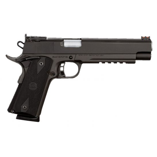 Rock Island Pro Match TAC Ultra 45 ACP 6 inches 8 Round Pistol, Parkerized - 51529 Rock Island Pro Match TAC Ultra 45 ACP 6 inches 8 Round Pistol