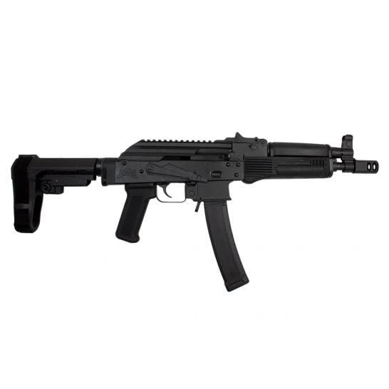 PSA AK-V 9mm Classic SBA3 Pistol, Black - 5165450175 PSA AK-V 9mm Classic SBA3 Pistol