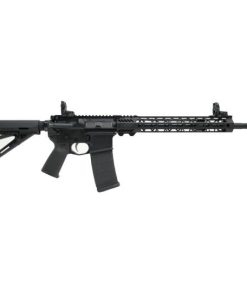 PSA 16" Mid-Length 5.56 NATO 1/7 Nitride 13.5" Lightweight M-Lok MOE EPT Rifle w/MBUS Sight Set