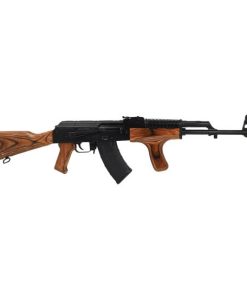 PSA AK-D GF3 Nutmeg Wood Rifle with Cheese Grater Upper Hand Guard and Wooden Dong