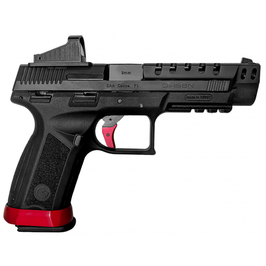 EAA Girsan MC9 9mm Pistol 17rd 4.6" Far Dot Optic - 390355 EAA Girsan MC9 9mm Pistol 17rd 4.6" Far Dot Optic - 390355