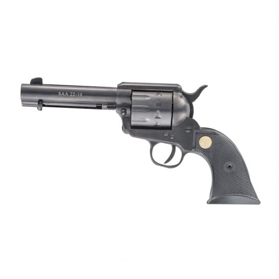 Chiappa Firearms 1873 Single Action Army 22-10 Medium 4.75" .22lr Revolver, Blk - CF340.155 Chiappa Firearms 1873 Single Action Army 22-10 Medium 4.75" .22lr Revolver