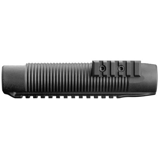Aim Sports Polymer/Aluminum 3 Picatinny Shotgun Forend, Anodized Black - MFE500 Aim Sports Polymer/Aluminum 3 Picatinny Shotgun Forend