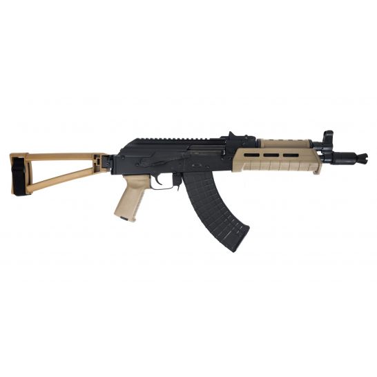 PSA AK-P GF3 MOE Triangle Side Folding Pistol, FDE PSA AK-P GF3 MOE Triangle Side Folding Pistol