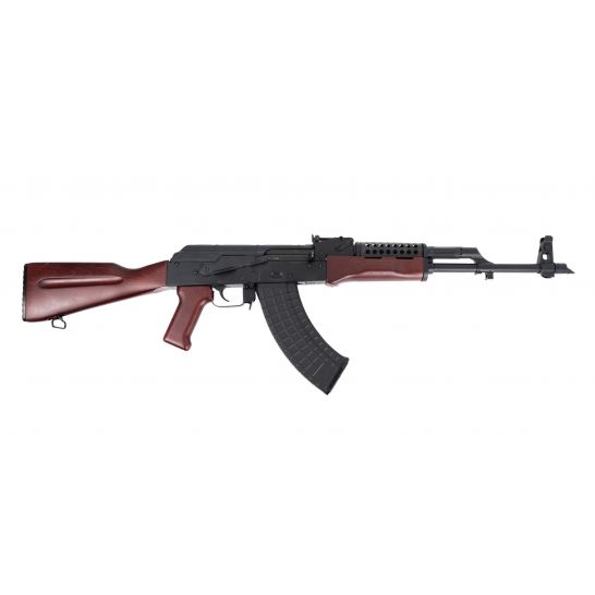 PSAK-47 GF3 Forged Red Wood Rifle With Cheese Grater Upper Handguard PSAK-47 GF3 Forged Red Wood Rifle With Cheese Grater Upper Handguard