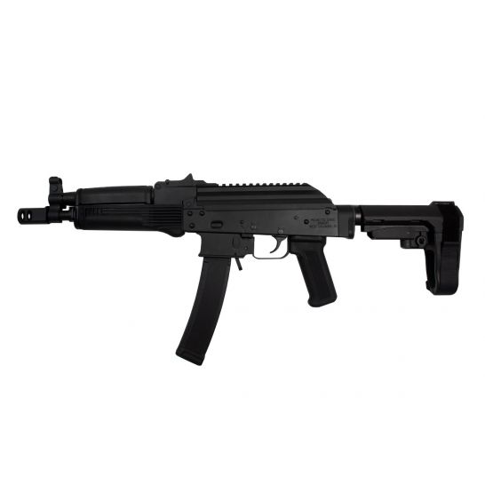PSA AK-V 9mm Classic SBA3 Pistol, Black - 5165450175 Black - 5165450175