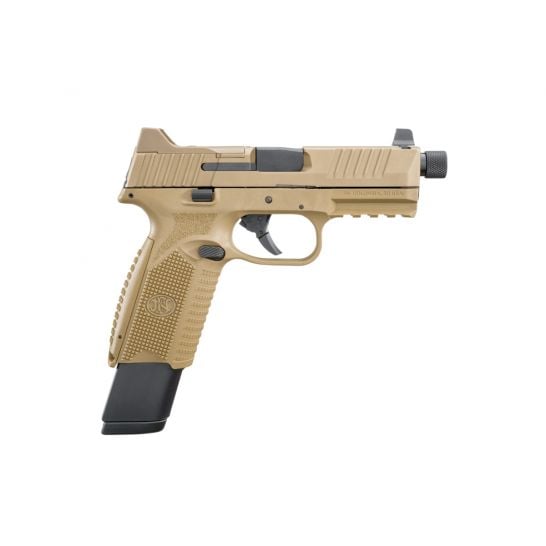 FN 509 Tactical 4.5" 9mm Pistol 17/24 Round, FDE - 100373 FN 509 Tactical 4.5" 9mm Pistol 17/24 Round