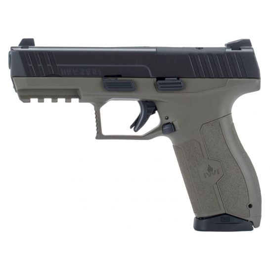 IWI Masada 9mm Pistol, OD Green/Black - M9ORP17OD IWI Masada 9mm Pistol