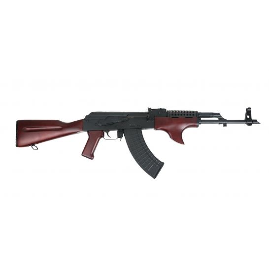 PSAK-47 GF3 Forged Classic Red Wood Shark Fin with Cheese Grater Upper Hand Guard Rifle - 51655112881 PSAK-47 GF3 Forged Classic Red Wood Shark Fin with Cheese Grater Upper Hand Guard Rifle - 51655112881