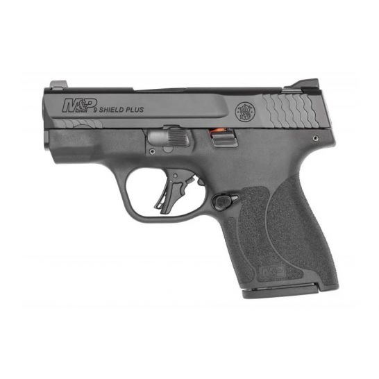 S&W Shield Plus 10 Round 9mm Pistol, Black - 13249 S&W Shield Plus 10 Round 9mm Pistol