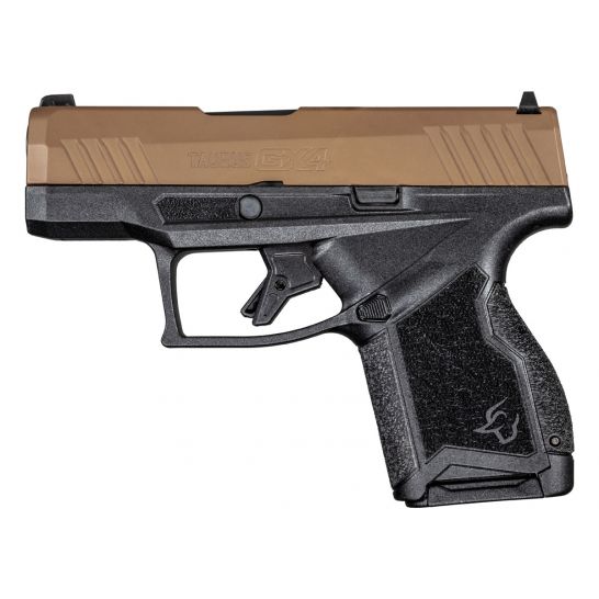 Taurus GX4 9mm Pistol, Black/Coyote - 1-GX4M93E Taurus GX4 9mm Pistol