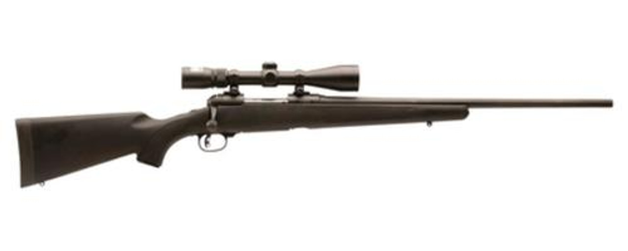 Savage Model 11 Trophy Hunter XP Youth Package .308, 20" Barrel, Blued, Synthetic Stock, Includes Nikon 3-9x40mm Savage Model 11 Trophy Hunter XP Youth Package .308, 20" Barrel, Blued, Synthetic Stock, Includes Nikon 3-9x40mm