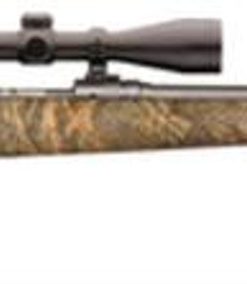 Savage Arms Model 11 Trophy Hunter XP Package .243 Winchester 22" Barrel Synthetic Stock Full Coverage Mossy Oak Brush Camouflage 4rd Includes Nikon 3-9x40mm Riflescope Mounted