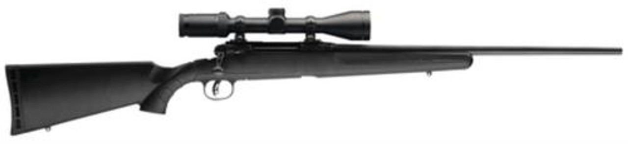 Savage Axis II XP Weaver Kaspa Scope Bolt 30-06 Spgfld 22" Barrel, Black Synthetic Stock, 4rd Savage Axis II XP Weaver Kaspa Scope Bolt 30-06 Spgfld 22" Barrel, Black Synthetic Stock, 4rd