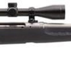 Savage Axis II 270 Winchester, With 3X9X40 Scope, 22" Barrel, Stainless Steel,, , Synthetic Black, 4 rd