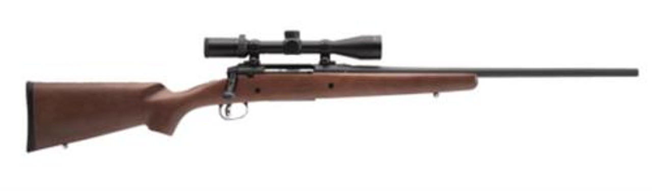 Savage Axis II XP Hardwood, 223 Remington, 22" Barrel, Black Color, Brown Hardwood Stock, Accutrigger, 4Rd, Detachable Box Magazine Savage Axis II XP Hardwood, 223 Remington, 22" Barrel, Black Color, Brown Hardwood Stock, Accutrigger, 4Rd, Detachable Box Magazine