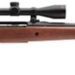 Savage Axis II XP Hardwood, 243 Win, 22" Barrel, Black Color, Brown Hardwood, Accutrigger, 4Rd, Detachable Box Magazine