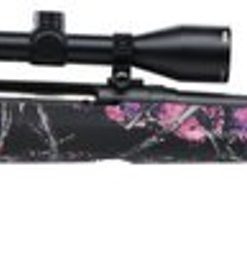 Savage Axis II XP Compact 243 Winchester, With 3X9X40 Scope, 20" Barrel,, , Synthetic, MuddyGirl, 4 rd