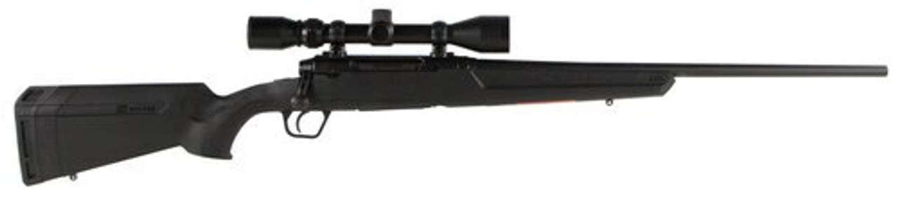 Savage Axis XP 22-250 Remington, With 3X9X40 Scope, 22" Barrel,, , Synthetic, Black, 4 rd Savage Axis XP 22-250 Remington, With 3X9X40 Scope, 22" Barrel,, , Synthetic, Black, 4 rd