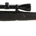 Savage Axis XP Compact, 223 Remington, 20" Barrel, Black Color, Black Polymer Stock, Weaver 3-9x40 Scope, 4Rd, Detachable Box Magazine