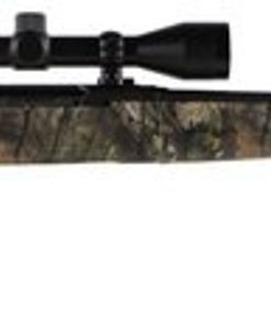 Savage Axis XP Camo, 308 Winchester, 22" Barrel, Black Color, Mossy Oak Break-Up Country Polymer Stock, Weaver 3-9x40 Scope, 4Rd, Detachable Box Magazine