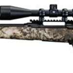 Savage 110 Apex Predator XP, 243 Win, 24" Barrel, Mossy Oak Terra Camo Pattern, Polymer Stock, 4Rd, Vortex Crossfire II 4-12x40 Scope,