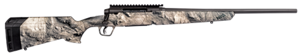 Savage Axis II 6.5 Creedmoor, 20" Barrel, Synthetic Mossy Oak Overwatch Stock Gunsmoke Gray PVD, 4rd Savage Axis II 6.5 Creedmoor, 20" Barrel, Synthetic Mossy Oak Overwatch Stock Gunsmoke Gray PVD, 4rd