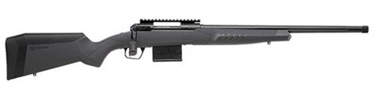 Savage 110 Tactical, 6.5 PRC, 24" Threaded Barrel, Black Barrel and Action, Gray Polymer Stock, 8Rd, Savage 110 Tactical, 6.5 PRC, 24" Threaded Barrel, Black Barrel and Action, Gray Polymer Stock, 8Rd,
