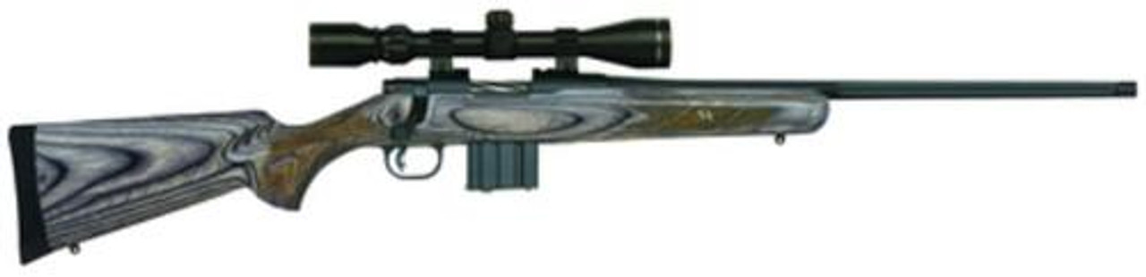 Mossberg MVP Predator 5.56 20" Sporter Fluted Threaded Barrel, Laminate Sporter Stock 3-9x40mm Riflescope 10rd Mag Mossberg MVP Predator 5.56 20" Sporter Fluted Threaded Barrel, Laminate Sporter Stock 3-9x40mm Riflescope 10rd Mag