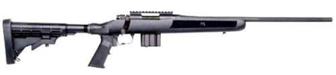 Mossberg MVP Flex Sporter, Bolt Action, 5.56, 20", 10rd, Collapsible Stock, Blued Mossberg MVP Flex Sporter, Bolt Action, 5.56, 20", 10rd, Collapsible Stock, Blued