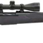 Mossberg Patriot Super Bantam 7mm-08 Remington 20" Fluted Barrel Matte Blue Finish Adjustable LOP Black Synthetic Stock 5rd With 3-9x40mm Riflescope