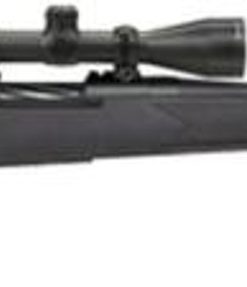 Mossberg Patriot Super Bantam 7mm-08 Remington 20" Fluted Barrel Matte Blue Finish Adjustable LOP Black Synthetic Stock 5rd With 3-9x40mm Riflescope
