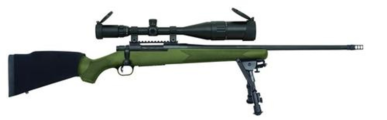 Mossberg Patriot Night Train Rifle OD Green / Matte Blued .308 Win, 22", 5rd Mossberg Patriot Night Train Rifle OD Green / Matte Blued .308 Win, 22", 5rd