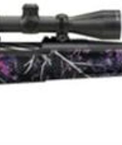 Mossberg Patriot Super Bantam 7mm-08 Remington 20" Fluted Barrel Matte Blue Finish Adjustable LOP Muddy Girl Camouflage Synthetic Stock 5rd With 3-9x40mm Riflescope