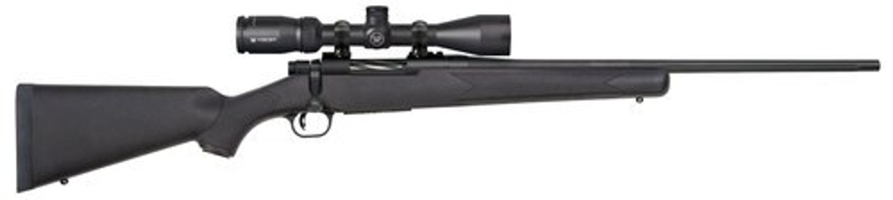 Mossberg Patriot 25-06 Rem, 22" Barrel, 3-9x40mm Vortex Crossfire II, Black Stock, Blued, 5rd Mossberg Patriot 25-06 Rem, 22" Barrel, 3-9x40mm Vortex Crossfire II, Black Stock, Blued, 5rd